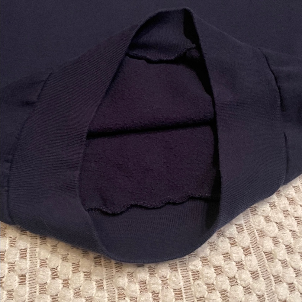 Vintage Jerzees Lighthouse Sweatshirt Navy Embroidered Crewneck Coastal Grandma - Picture 8 of 12